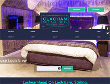 Tablet Screenshot of clachancottagehotel.co.uk